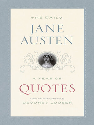 cover image of The Daily Jane Austen